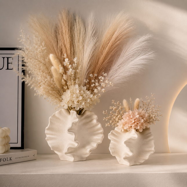 Levrane™ Coral Sculptural Ceramic Vase