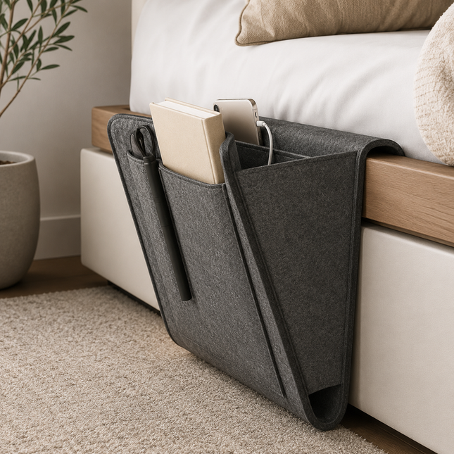 Levrane™ Felt Sofa & Bedside Storage Caddy
