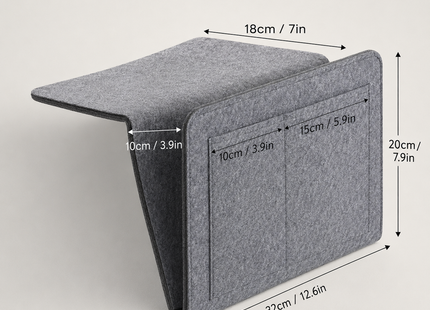 Levrane™ Felt Sofa & Bedside Storage Caddy