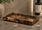 Levrane™ Medium Marble Vanity Tray