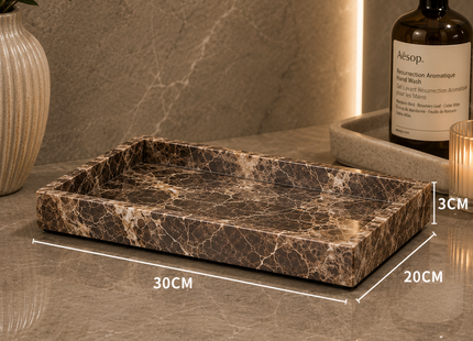 Levrane™ Luxury Emperador Marble Bathroom Collection