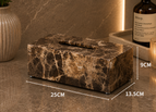 Levrane™ Marble Tissue Box Cover