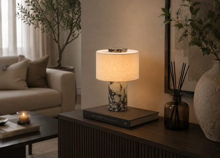 Levrane™ Siena Marble Table Lamp