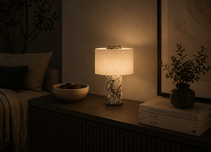 Levrane™ Siena Marble Table Lamp