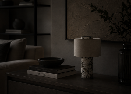 Levrane™ Siena Marble Table Lamp