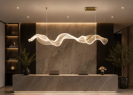 Levrane™ Aurora Wave Pendant Light